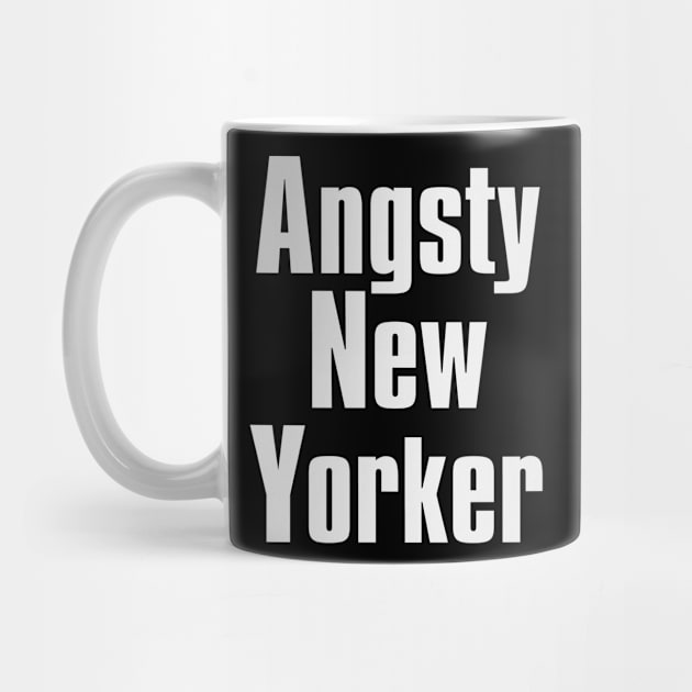 Angsty New Yorker - White by The Directory
